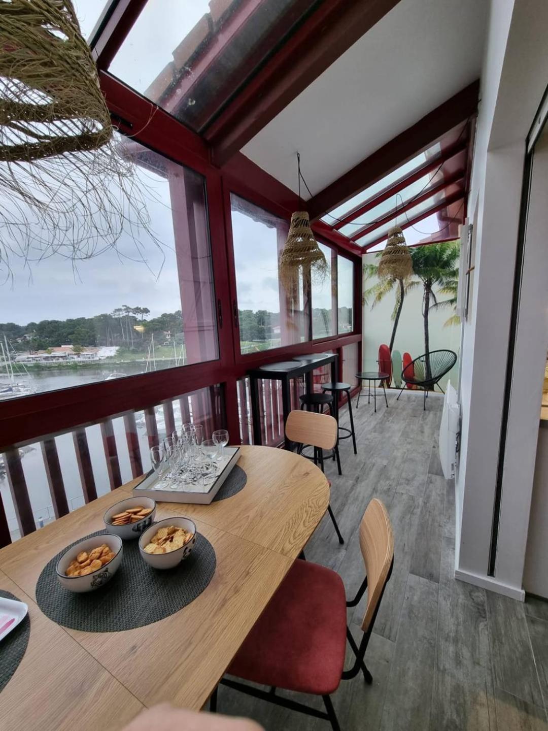 Apartmán Port Sud - T3 En Duplex Avec Vue Panoramique Sur Le Port De Capbreton Exteriér fotografie