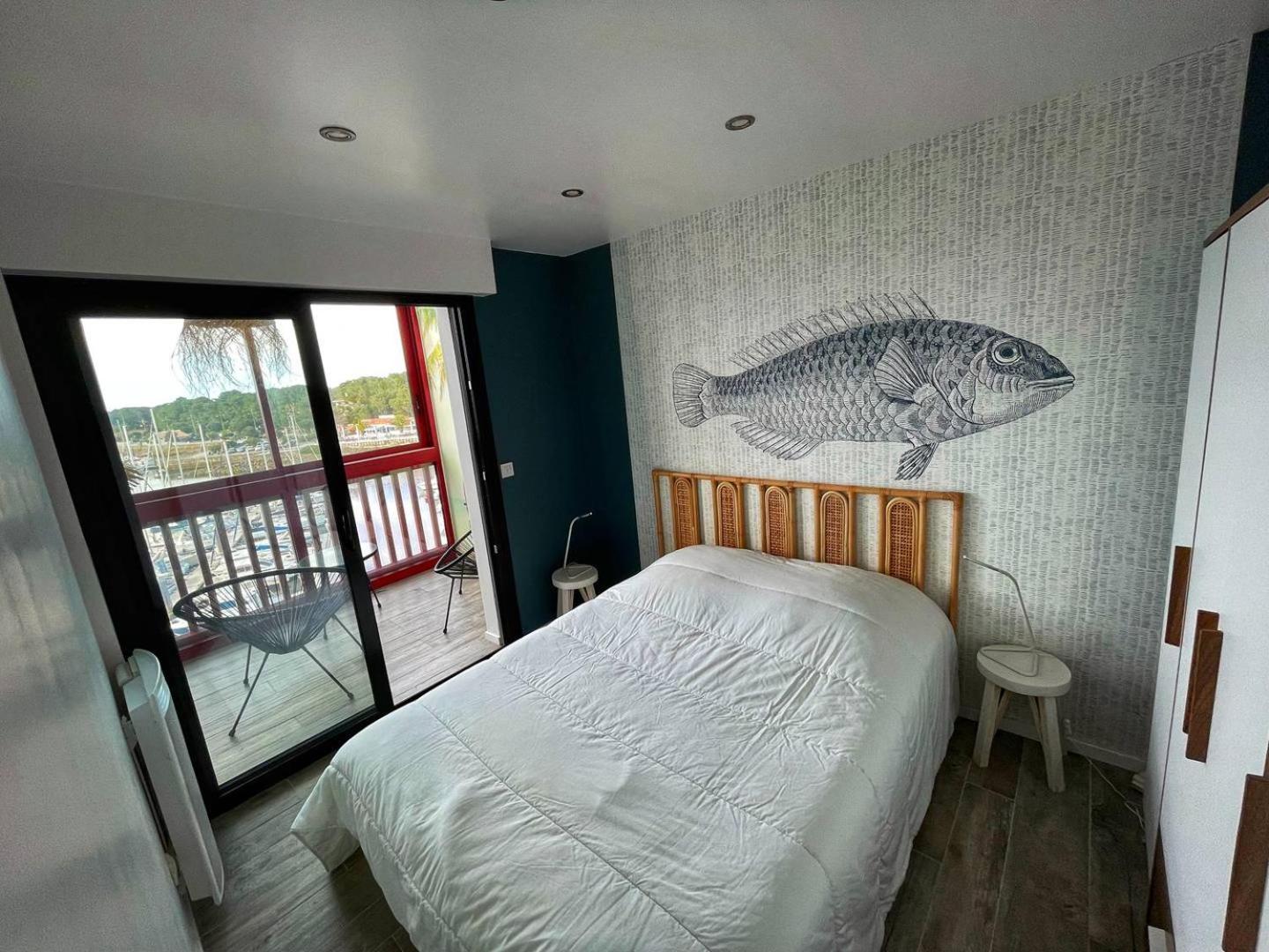 Apartmán Port Sud - T3 En Duplex Avec Vue Panoramique Sur Le Port De Capbreton Exteriér fotografie